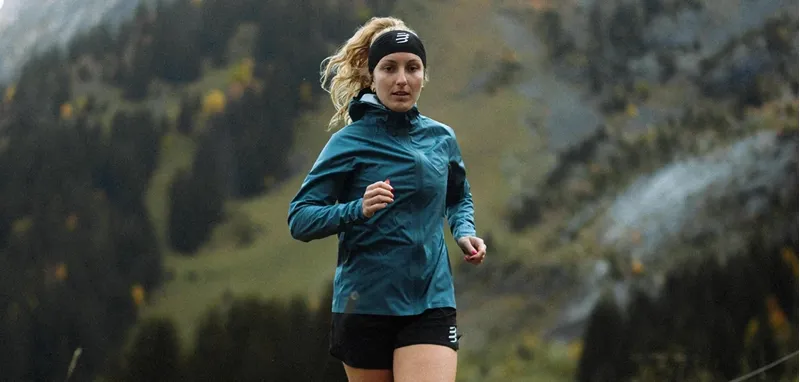 Compressport Tempest Waterproof Jacket Women's in Stargazer-6