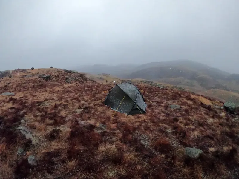 Nortent Vern 1 Silnylon 4S Tent with Footprint in Army Green-8