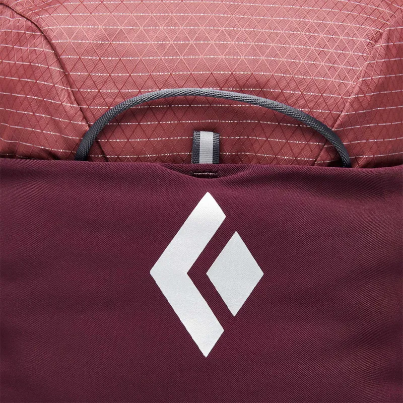 Black Diamond Pursuit 15 Backpack Womens in Cherrywood/Ink Blue-6