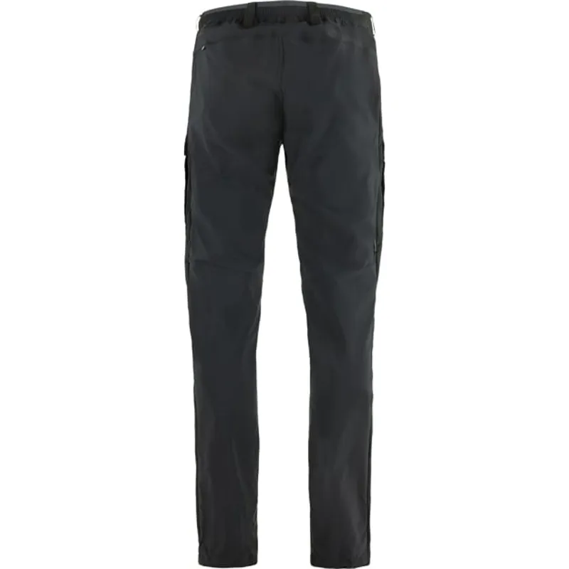 Fjallraven Abisko Hybrid Trail Trousers Mens in Black-1