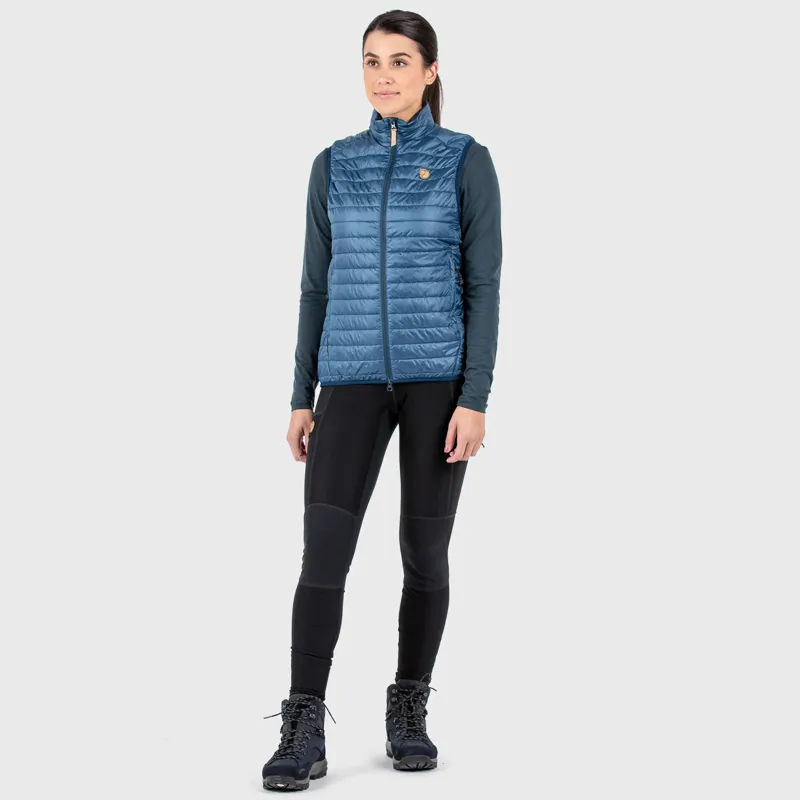 Fjallraven Abisko Padded Vest Womens in Storm-1
