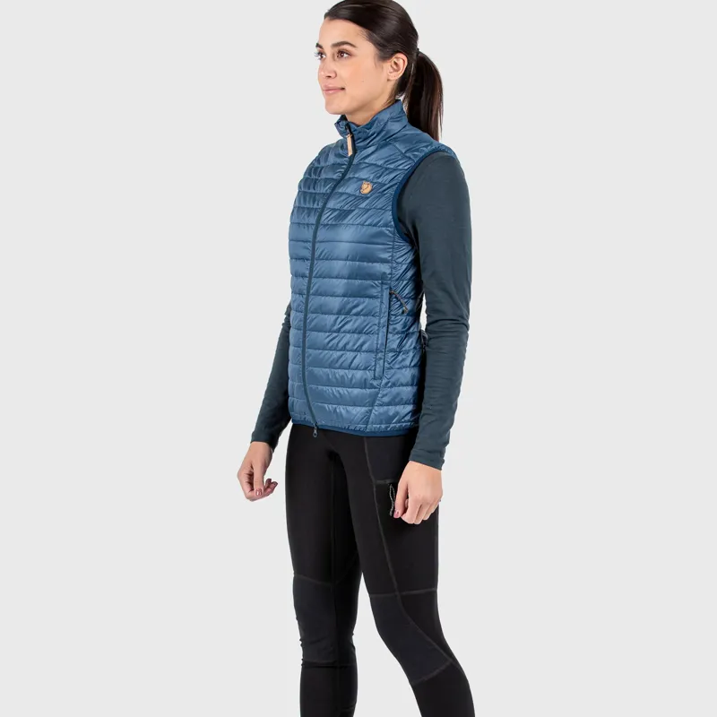 Fjallraven Abisko Padded Vest Womens in Storm-2
