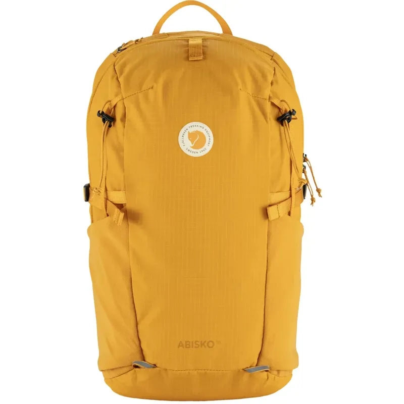 Fjallraven Abisko Softpack 16 Daypack in Mustard Yellow-1