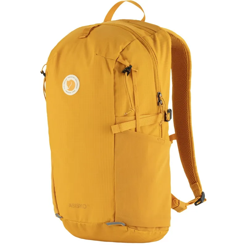 Fjallraven Abisko Softpack 16 Daypack in Mustard Yellow