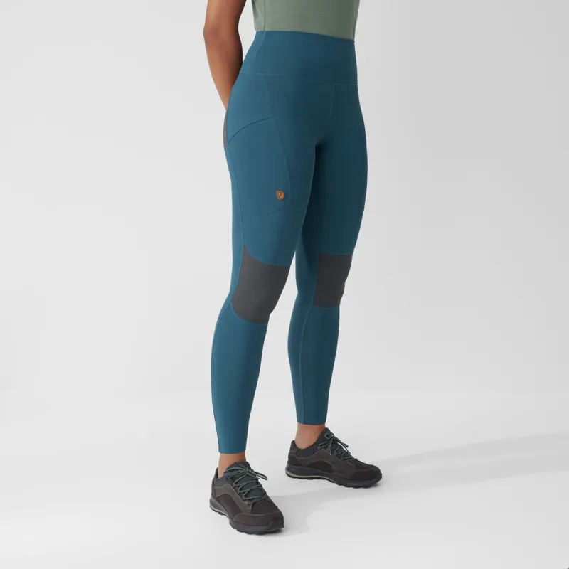Fjallraven Abisko Pro Trekking Tights Women's in Indigo Blue-5