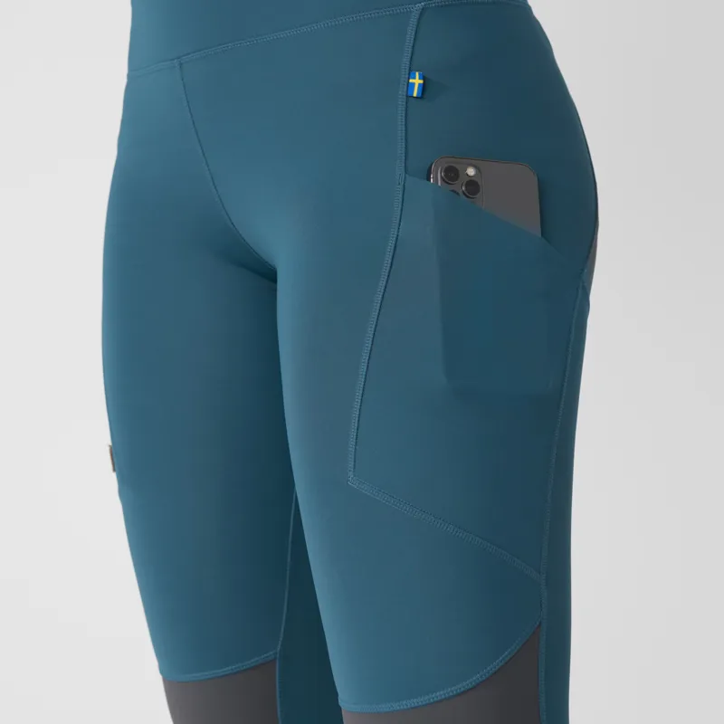 Fjallraven Abisko Pro Trekking Tights Women's in Indigo Blue-7