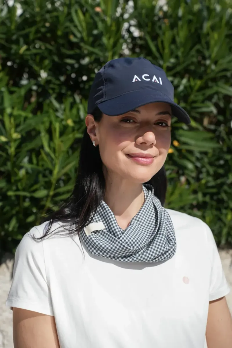 Acai Weekend Cap Womens in Deep Navy-1