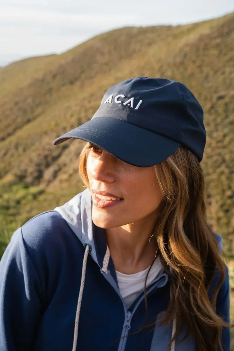 Acai Weekend Cap Womens in Deep Navy-2