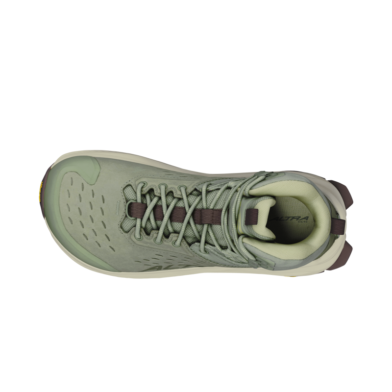 Altra Olympus 6 Hike Mid GTX Hiking Boots Womens in Dusty Olive-4