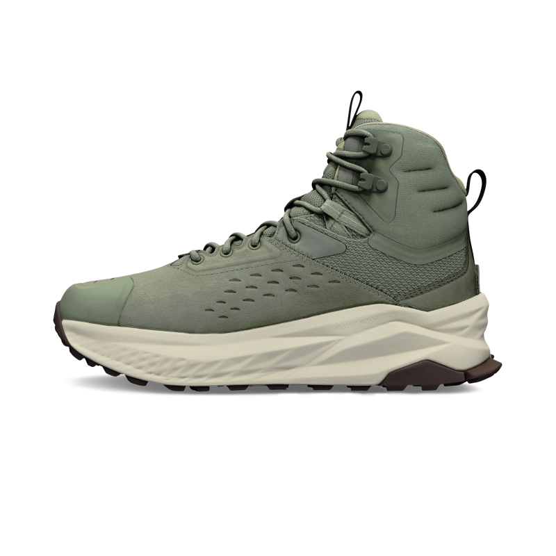 Altra Olympus 6 Hike Mid GTX Hiking Boots Womens in Dusty Olive-3