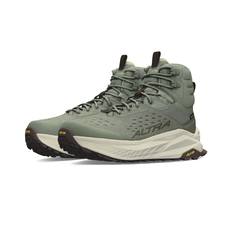 Altra Olympus 6 Hike Mid GTX Hiking Boots Womens in Dusty Olive-6