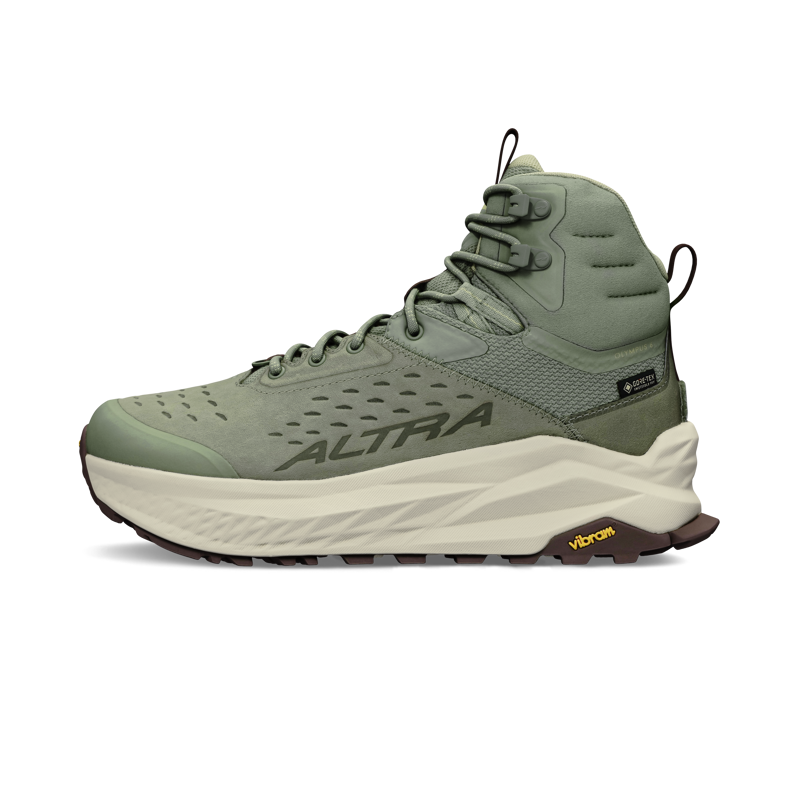 Altra Olympus 6 Hike Mid GTX Hiking Boots Womens in Dusty Olive-2