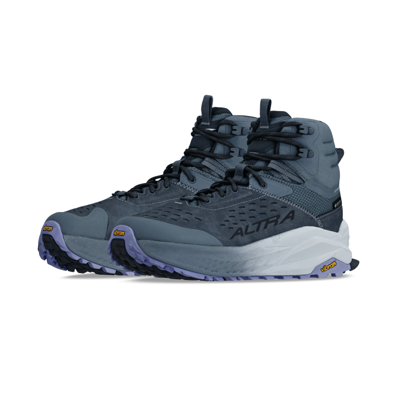 Altra Olympus 6 Hike Mid GTX Hiking Boots Womens in Dark Blue-6