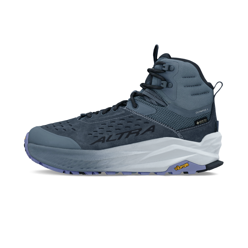 Altra Olympus 6 Hike Mid GTX Hiking Boots Womens in Dark Blue-2
