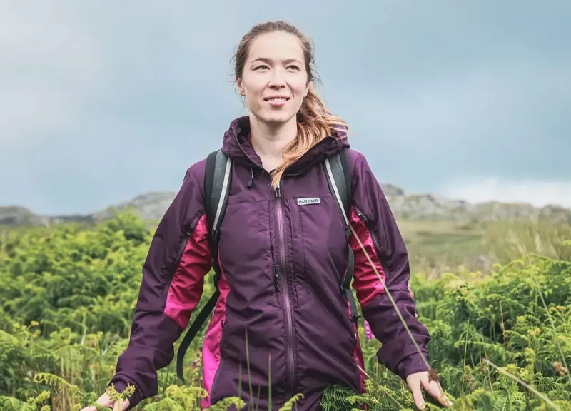 Paramo Alta III Jacket Women's in Elderberry/Foxglove-7
