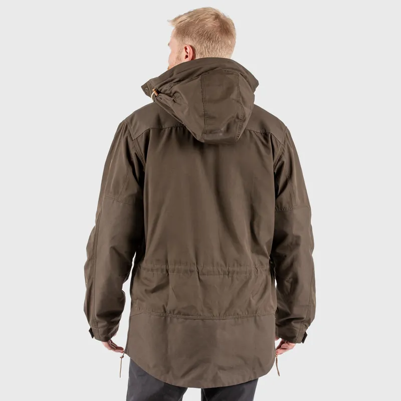 Fjallraven No. 8 Anorak Mens in Dark Olive-6