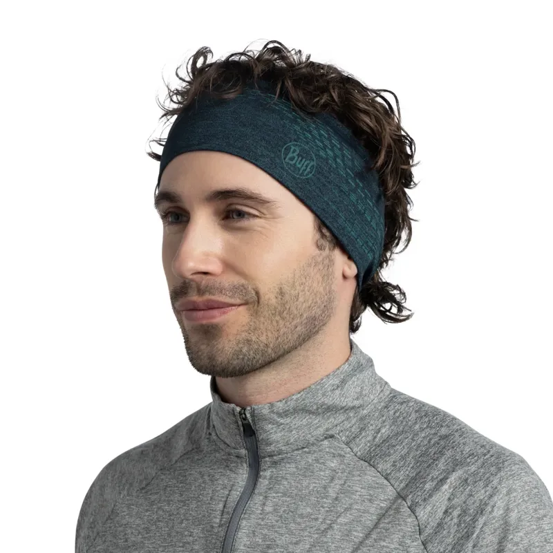 Buff DryFlx Headband in Solid Teal-4
