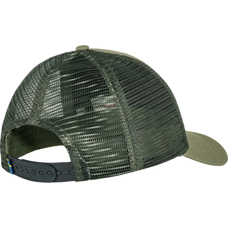 Fjallraven Badge Langtradarkeps Cap in Green-1