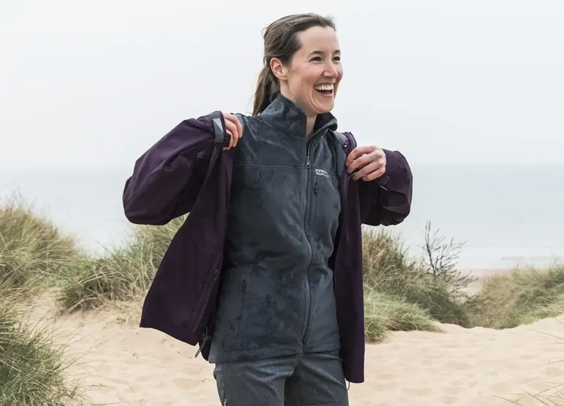 Paramo Bentu Plus Fleece Jacket Womens in Dark Grey-6