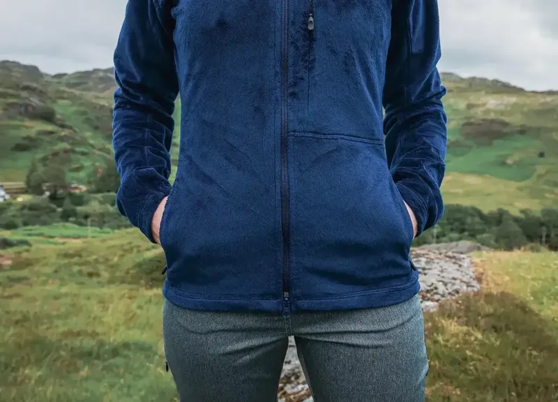Paramo Bentu Plus Fleece Jacket Womens in Elderberry-5