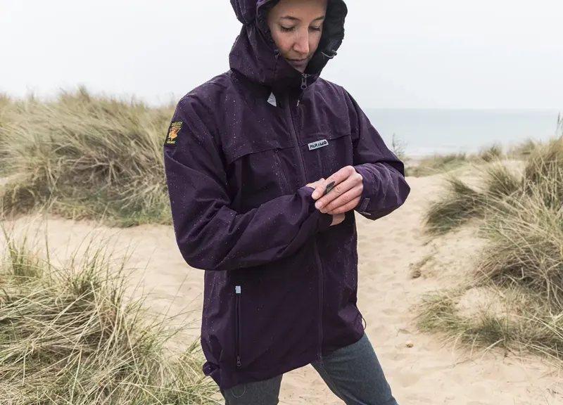 Paramo Bentu Windproof Jacket Womens in Rock Grey-3
