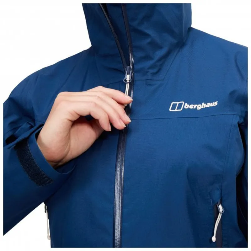 Berghaus Summit Seeker GTX Waterproof Jacket Womens in Hale Navy-6