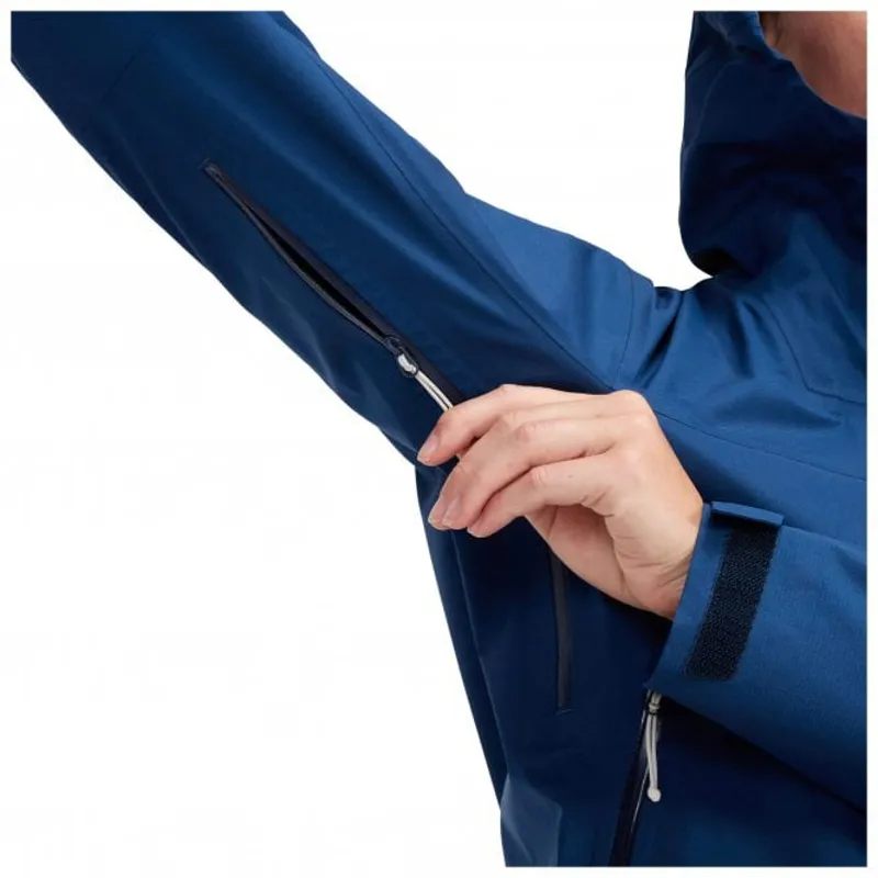 Berghaus Summit Seeker GTX Waterproof Jacket Womens in Hale Navy-5