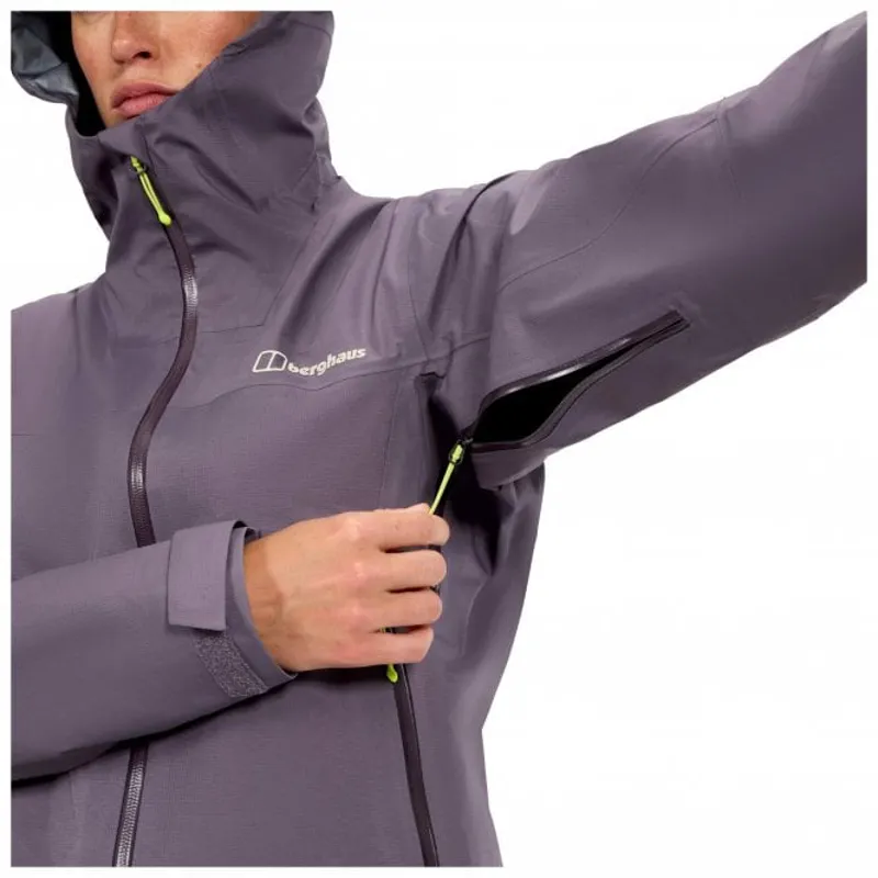 Berghaus Summit Seeker GTX Waterproof Jacket Womens in Purple-7