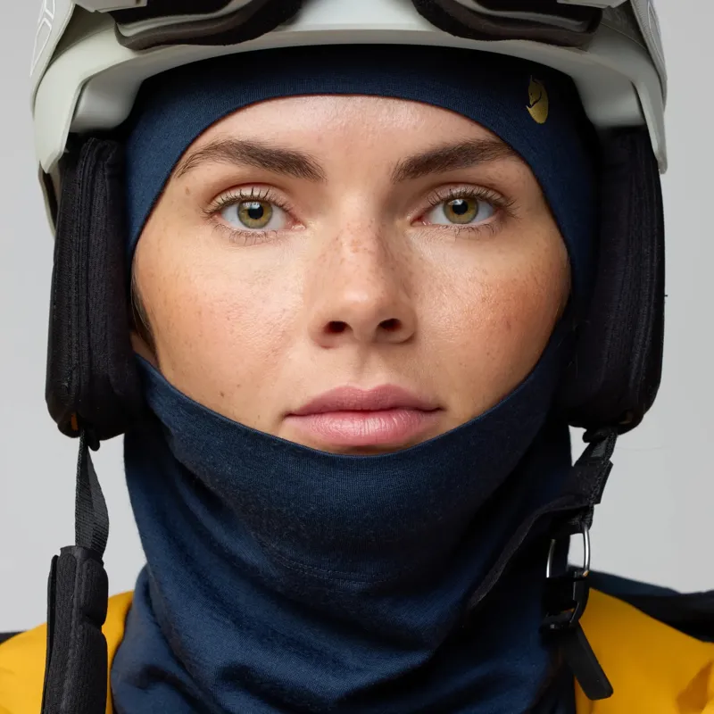 Fjallraven Bergtagen Merino Balaclava Unisex in Mountain Blue-4