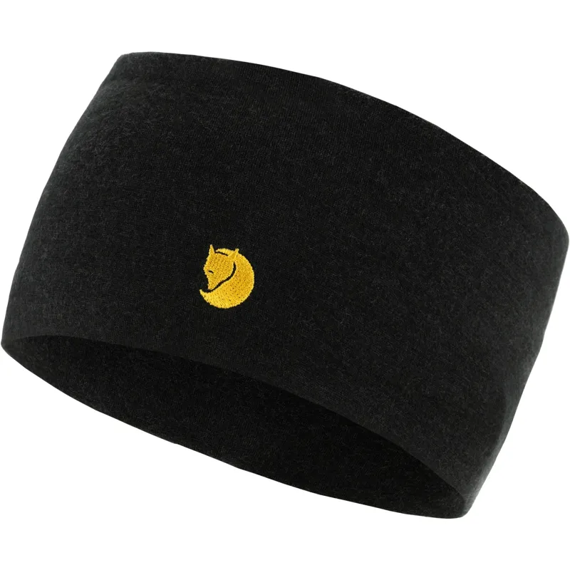 Fjallraven Bergtagen Merino Headband Unisex in Black