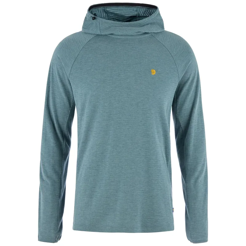 Fjallraven Bergtagen Midlayer Hoodie Mens in Nimbus Blue