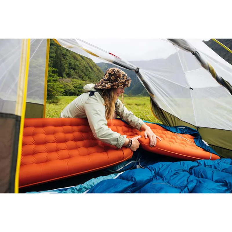 Big Agnes Rapide SL Insulated Sleeping Pad 20x72 Regular in Orange-4