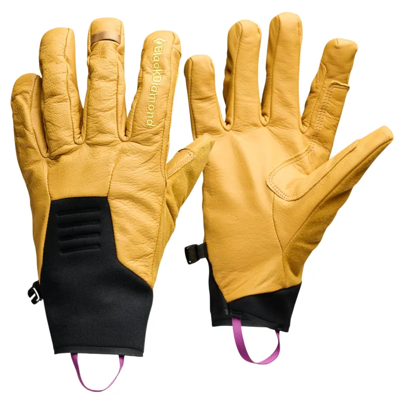 Black Diamond Tour LT Gloves in Beeswax/Black