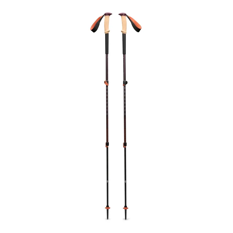 Black Diamond Trail Cork Trekking Poles in Fig-1