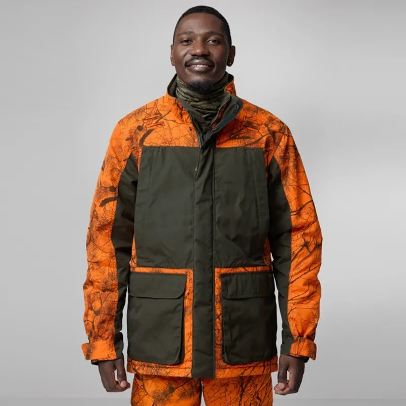 Fjallraven Brenner Pro Padded Jacket Mens in Dark Olive-3