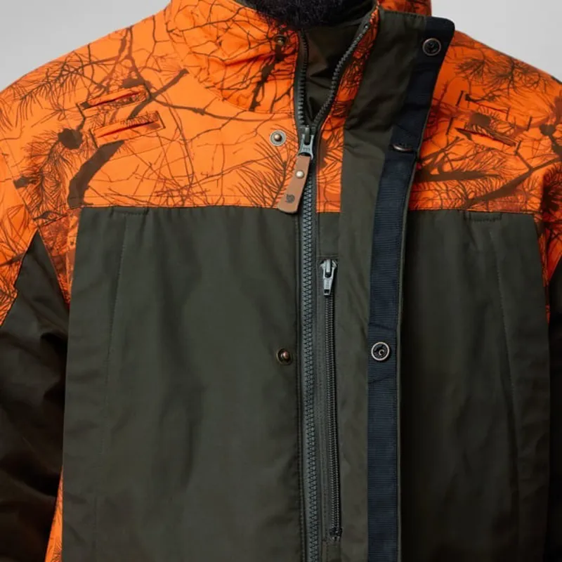 Fjallraven Brenner Pro Padded Jacket Mens in Dark Olive-4