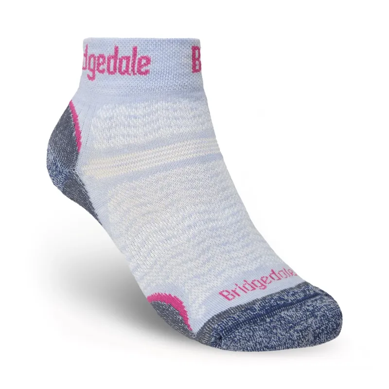Bridgedale Hike Ultra Light Merino Ankle Socks Womens in Blue
