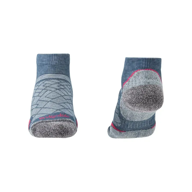 Bridgedale Hike Ultra Light T2 Coolmax Low Socks Womens in Denim-1