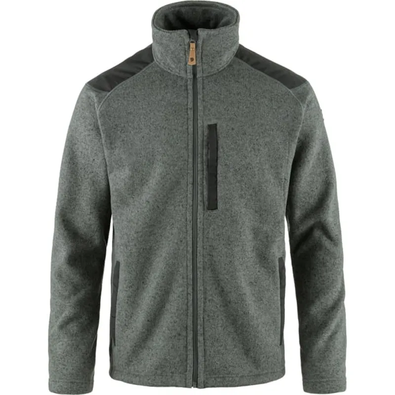 Fjallraven Buck Fleece Mens in Grey/Melange