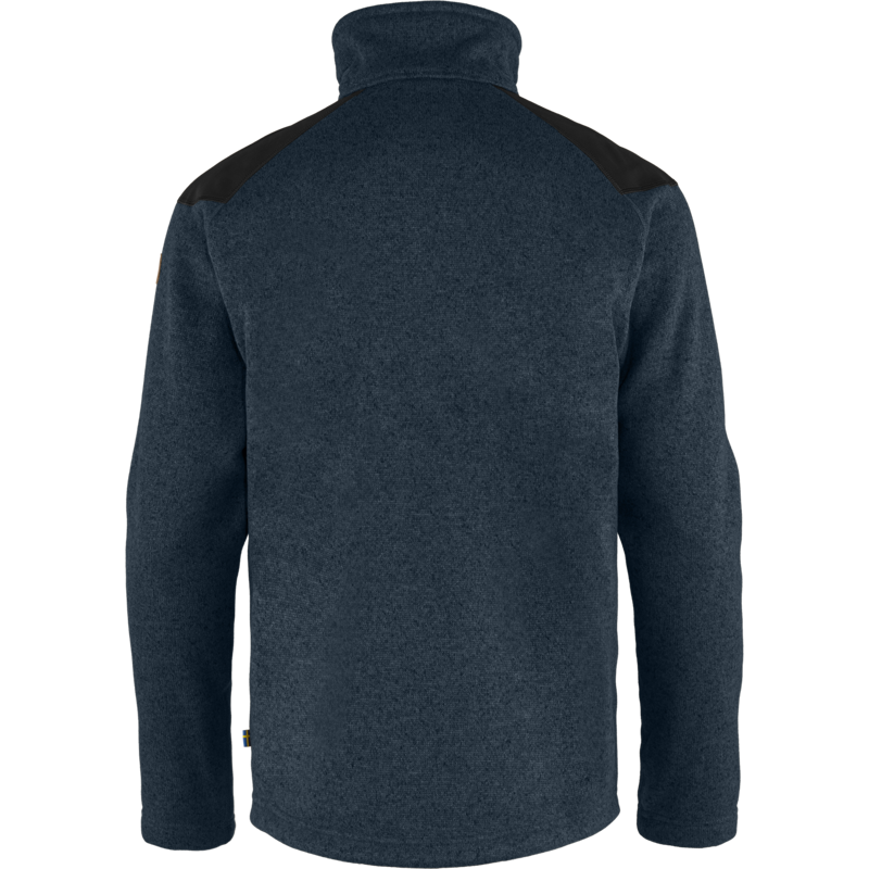 Fjallraven Buck Fleece Mens in Dark Navy-1