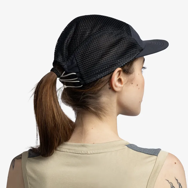 Buff 5 Panel Air Cap in Saret Black-3