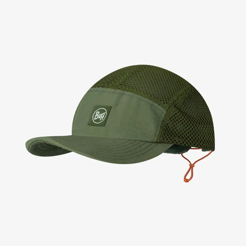 Buff 5 Panel Air Cap in Saret Green