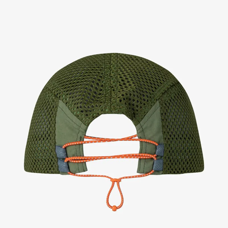 Buff 5 Panel Air Cap in Saret Green-1