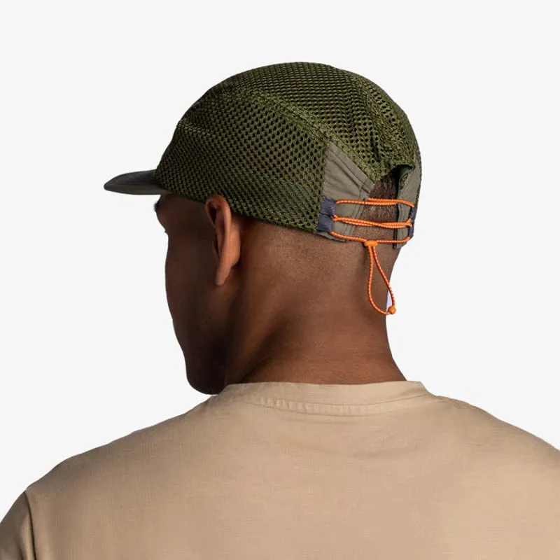 Buff 5 Panel Air Cap in Saret Green-3