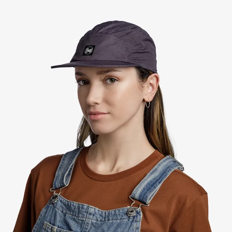 Buff 5 Panel Explore Cap in Slen Graphite-2