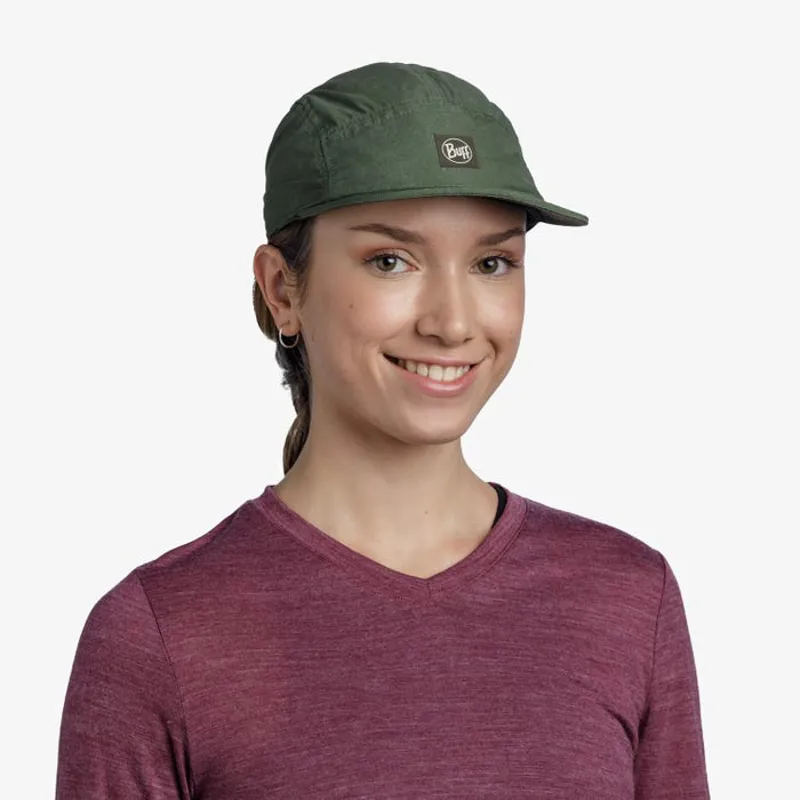 Buff 5 Panel Explore Cap in Slen Military-2