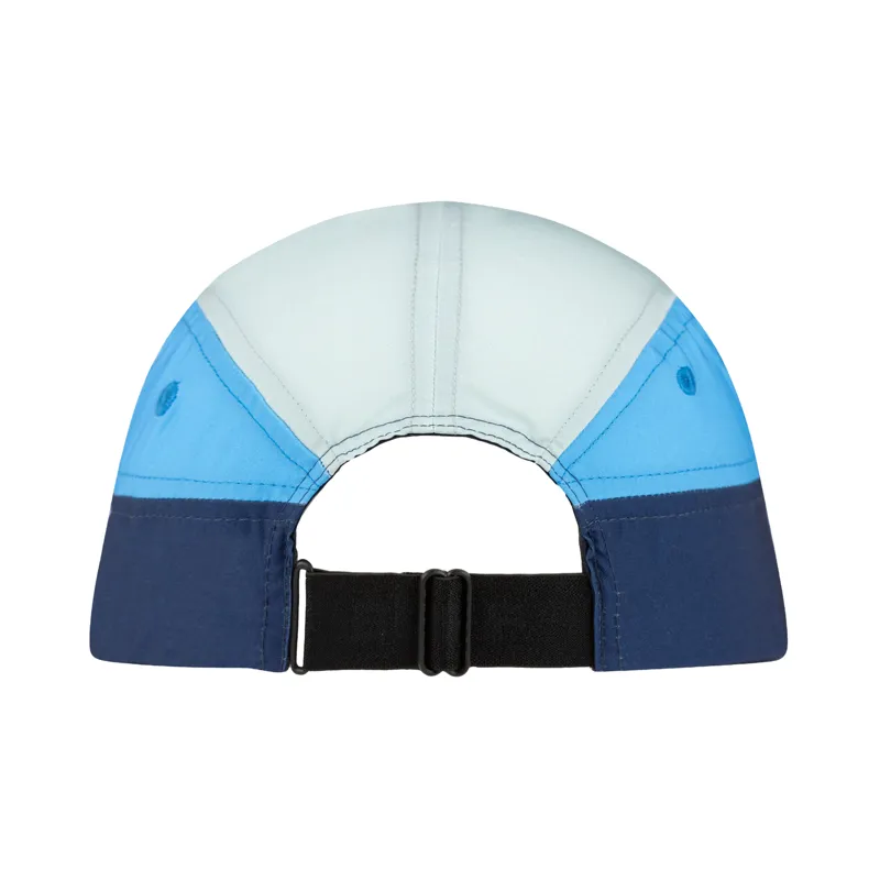 Buff 5 Panel Go Cap in Domus Dark Denim-1