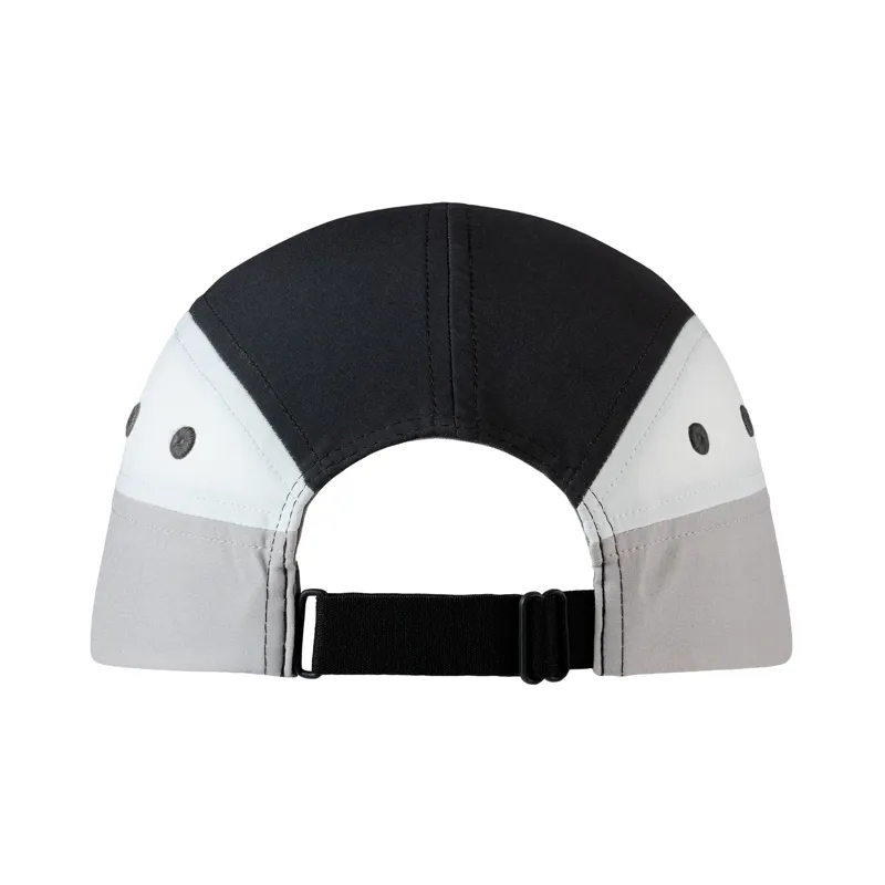 Buff 5 Panel Go Cap in Domus Grey-1