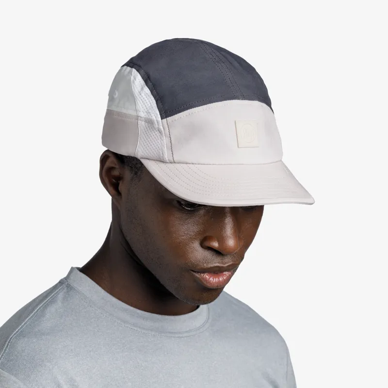 Buff 5 Panel Go Cap in Domus Grey-5