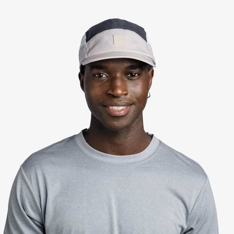 Buff 5 Panel Go Cap in Domus Grey-6